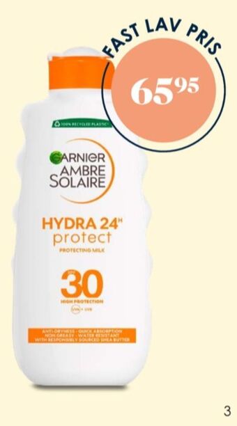 Ambre solaire solbeskyttelse