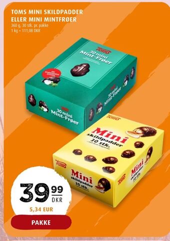 Mini skildpadder chokoladeskildpadder