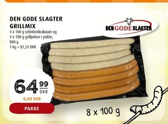 Scandinavian Park Den gode slagter grillpølser tilbud