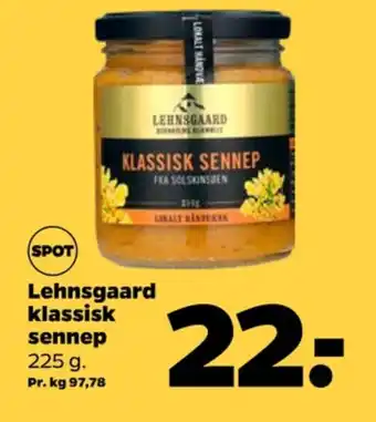 Netto Lehnsgaard sennep tilbud
