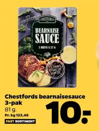 Netto Chestfords sauce pulver tilbud
