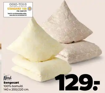 Netto Nord home living sengesæt tilbud