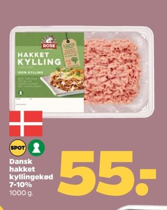 Netto Rose hakket kylling tilbud
