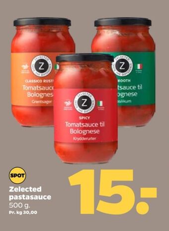 Netto Zelected sauce flydende tilbud