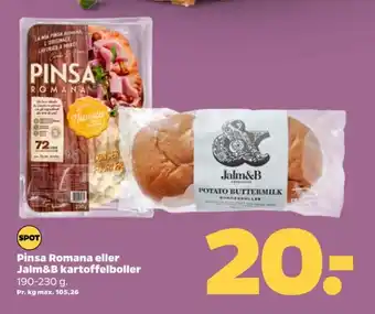 Netto Ukendt pinsa romana tilbud