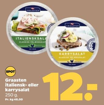 Netto Graasten italiensk salat tilbud