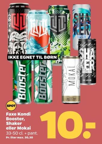 Netto Booster energidrik tilbud