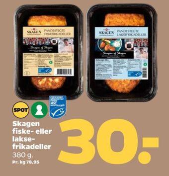 Skagen fiskerestaurant fiskefrikadeller