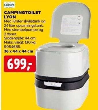 jem & fix CAMPINGTOILET LYON tilbud
