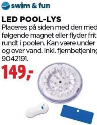 LED POOL-LYS