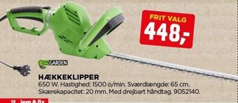 jem & fix HÆKKEKLIPPER tilbud
