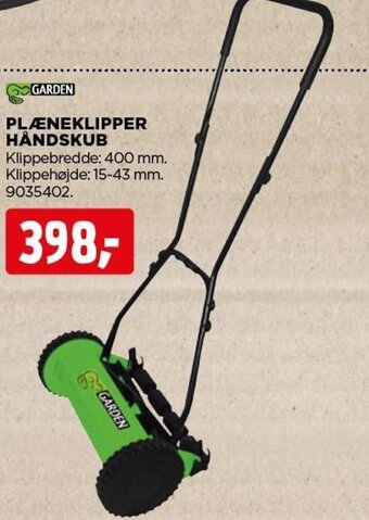 jem & fix PLÆNEKLIPPER HÄNDSKUB tilbud