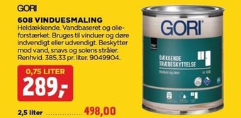 jem & fix GORI 608 VINDUESMALING tilbud