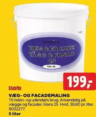 jem & fix VÆG- OG FACADEMALING tilbud