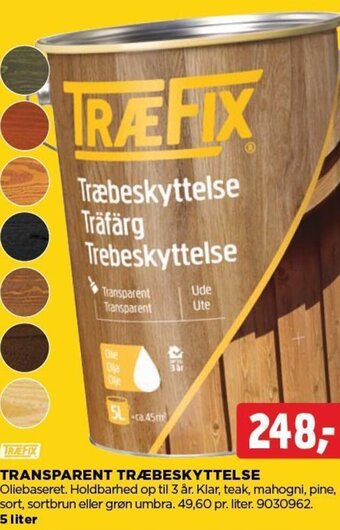 jem & fix TRANSPARENT TRÆBESKYTTELSE tilbud
