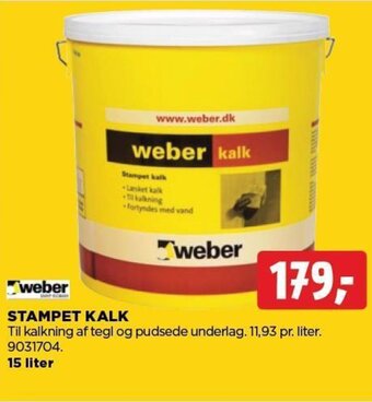 STAMPET KALK