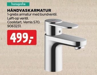 HÅNDVASKARMATUR