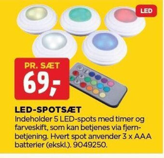 LED-SPOTSÆT