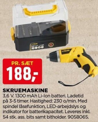 SKRUEMASKINE