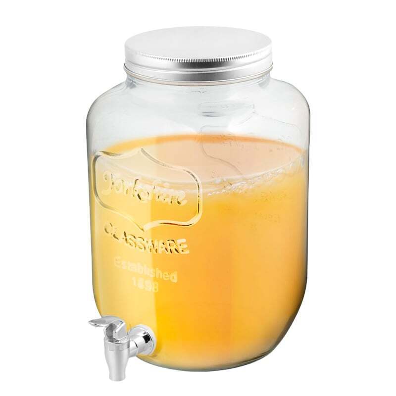 Day dispenser/ opbevaringsglas med tappehane 8 liter tilbud hos Kop & Kande