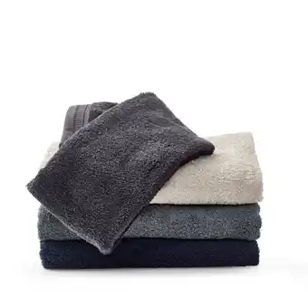 Kop & Kande Nordisk tekstil håndklæde dark grey 70 x 140 cm tilbud