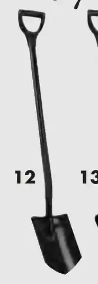 Biltema Spade, spids, ergonomisk tilbud