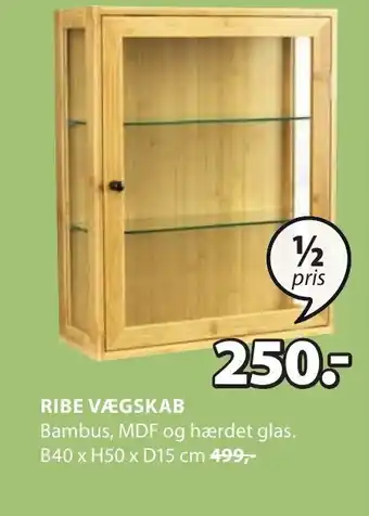 RIBE VÆGSKAB