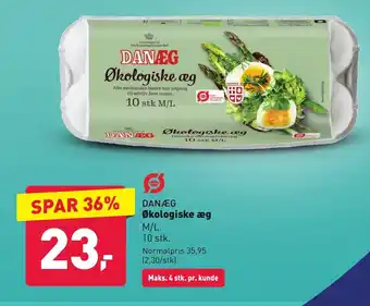 DANÆG Økologiske æg M/L.