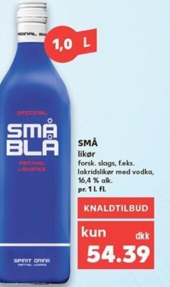 SMÅ likør