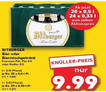 BITBURGER Bier oder Biermischgetränk