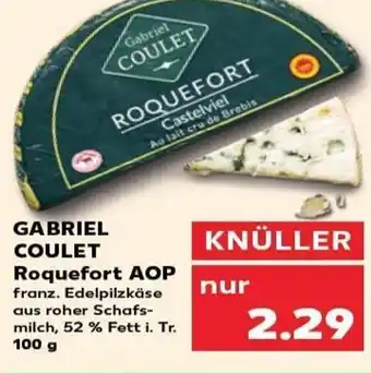 Kaufland GABRIEL COULET Roquefort AOP tilbud