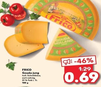 Kaufland FRICO Gouda jung tilbud