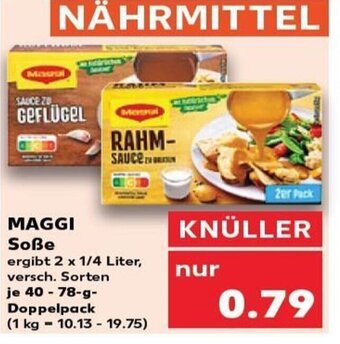 Kaufland MAGGI Soße tilbud