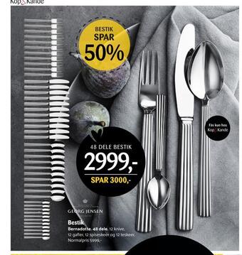 Kop & Kande Bestik tilbud