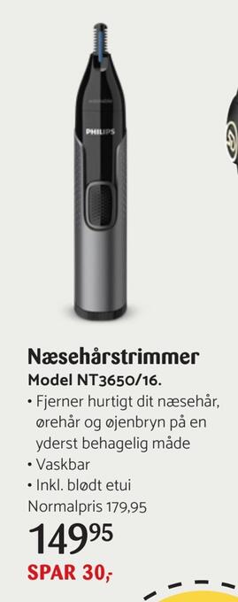 Kop & Kande Næsehårstrimmer tilbud