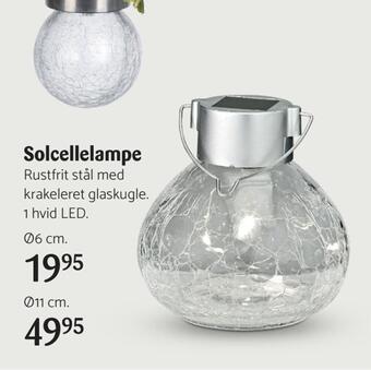 Solcellelampe