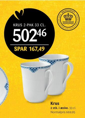 Kop & Kande Krus tilbud