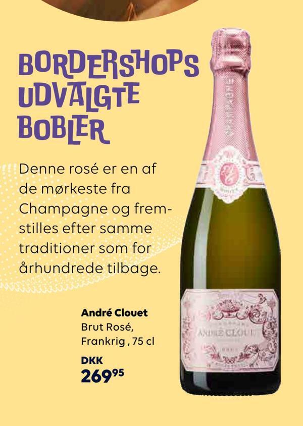 BorderShop André clouet tilbud