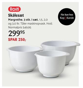 Kop & Kande Skålesæt tilbud