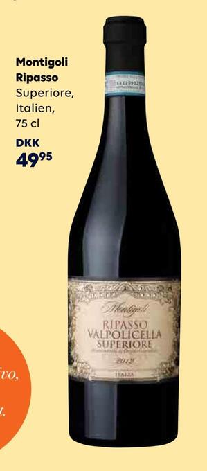 BorderShop Montigoli ripasso tilbud