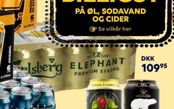 BorderShop Carlsberg elephant tilbud