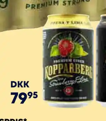 Kopparberg strawberry-lime cider 4,5%