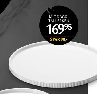 Kop & Kande Tallerken tilbud