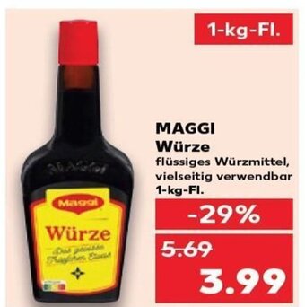 Kaufland DE MAGGI Würze tilbud