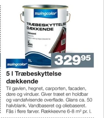 Bauhaus Swingcolor træbeskyttelse tilbud