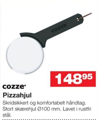 Bauhaus Cozze pizzaskærer tilbud