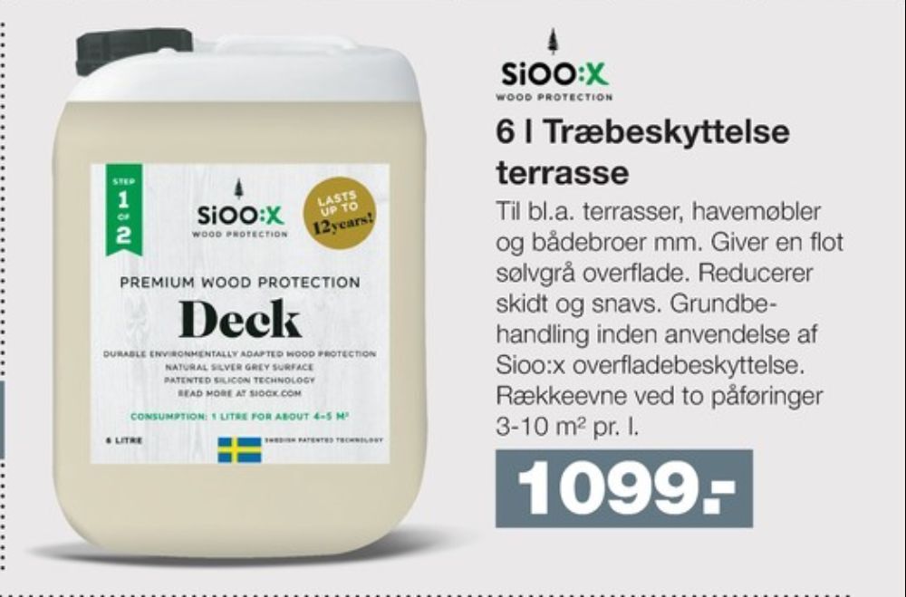 Bauhaus Sioo træbeskyttelse tilbud