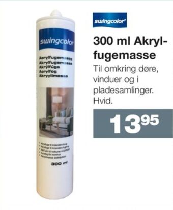 Swingcolor fugemasse