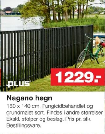 Bauhaus Plus havehegn tilbud