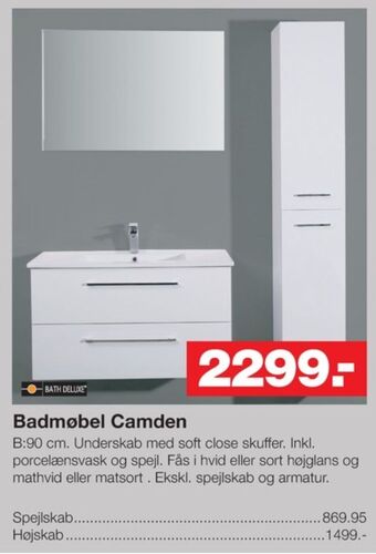 Bauhaus Bath deluxe badmøbel tilbud